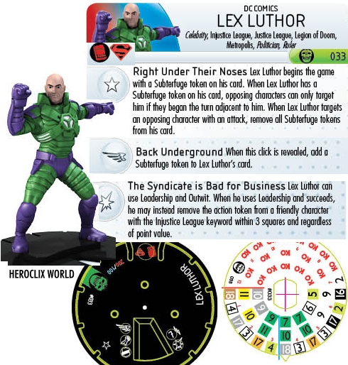 Lex Luthor HeroClix