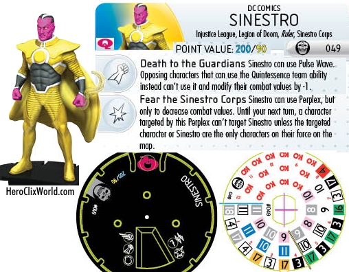 Sinestro HeroClix