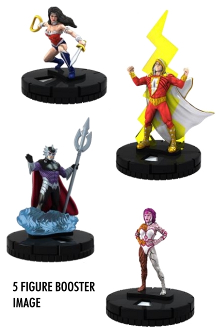 DC Trinity War HeroClix 5 Figure Booster spoilers