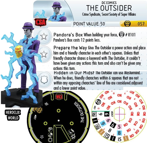 The Outsider HeroClix