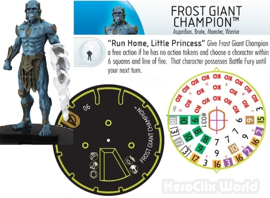 Frost Giant HeroClix Movie Avengers Spoilers