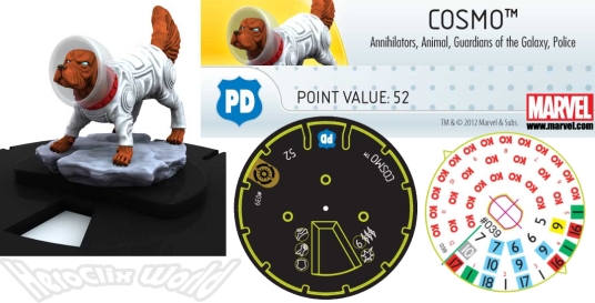 HeroClix Cosmo Dial