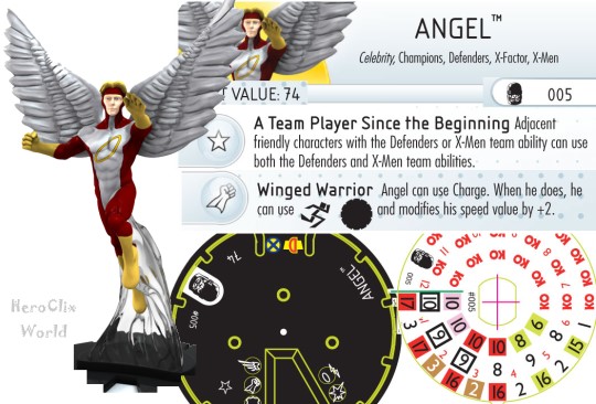 HeroClix angel Dial Days of Future Past