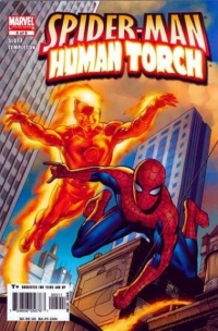 HeroClix Marvel Team-Up Spider-Man Human Torch
