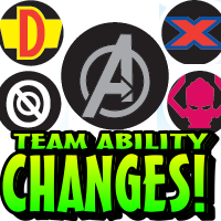 HeroClix Team Ability Changes 2012
