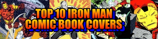 Top 10 Iron Man Comic Book Covers