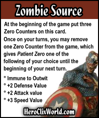 Marvel Zombies HeroClix Card